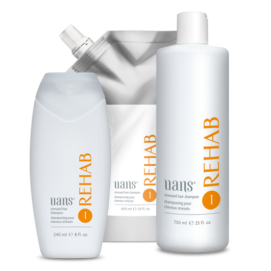 REHAB Stressed Hair Shampoo