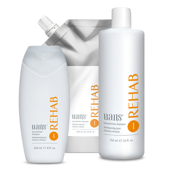 REHAB Stressed Hair Shampoo